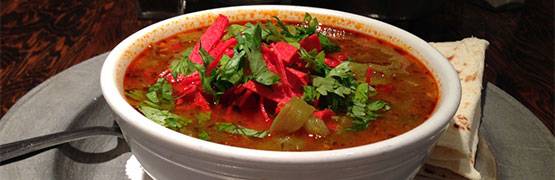 Red and Green Chile Posole